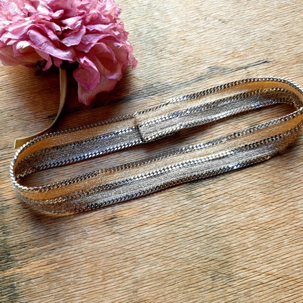 Marie Laure Chamorel apyrankė-kaklo papuošalas WHITE BRONZE Marie Laure Chamorel apyrankė-kaklo papuošalas WHITE BRONZE